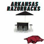 ARKANSAS RAZORBACKS PATIO BAR LOGO