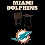 Miami Dolphins Tv Trays With Stand 