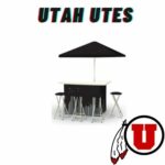 UTAH UTES PATIO BAR LOGO